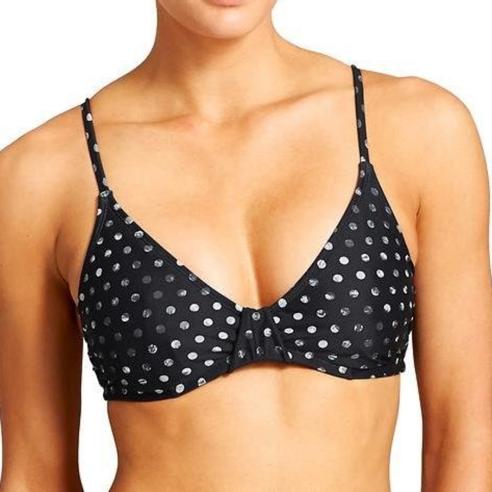 Athleta dot leila bikini top